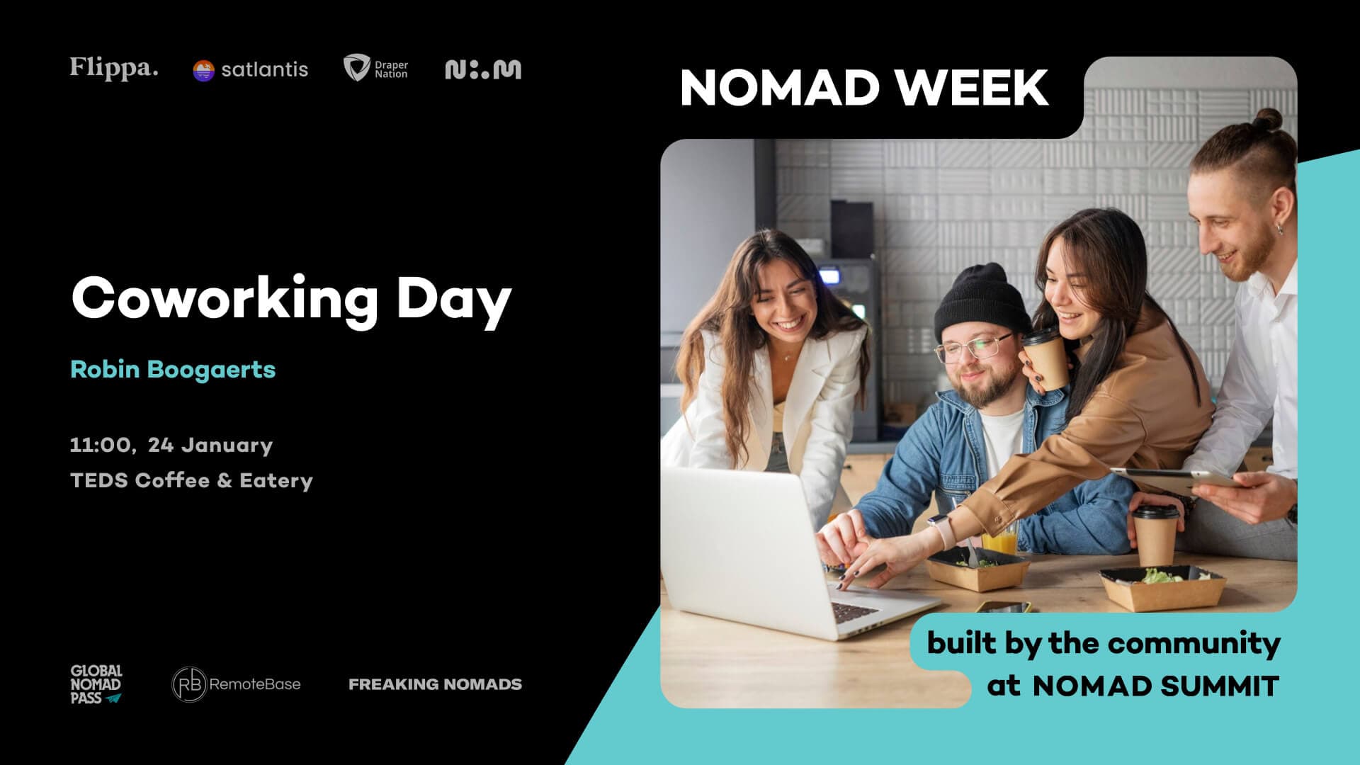 Coworking Day with Robin Boogaerts