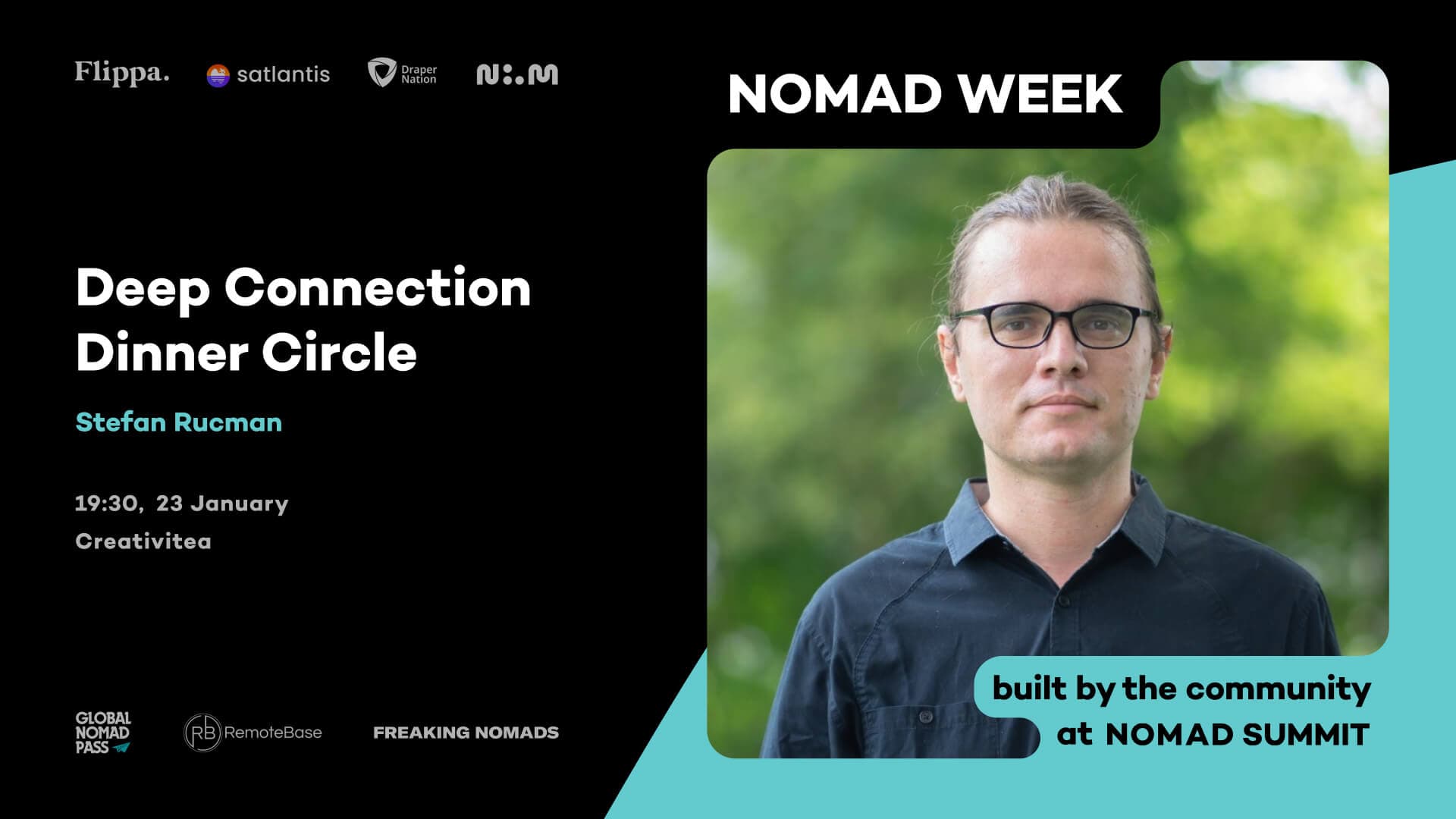 Deep Connection Dinner Circle, Thursday edition