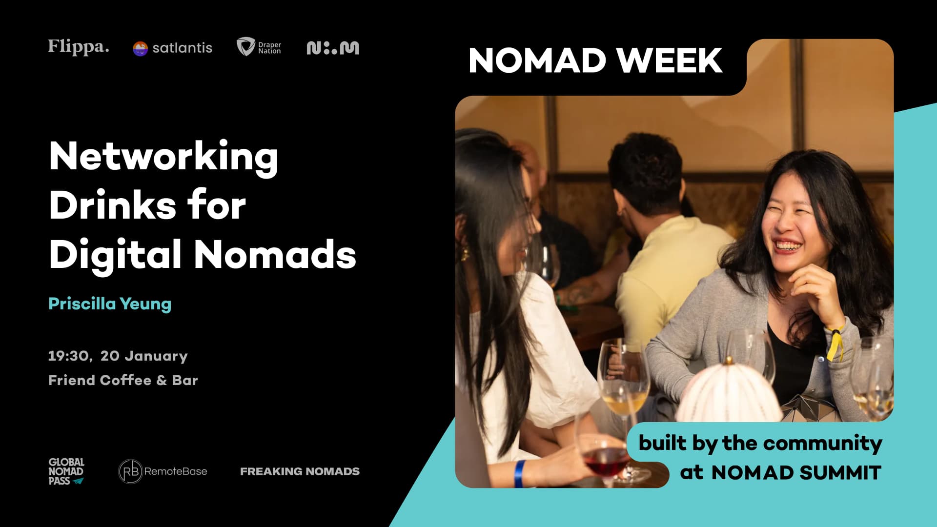 Networking Drinks for Digital Nomads