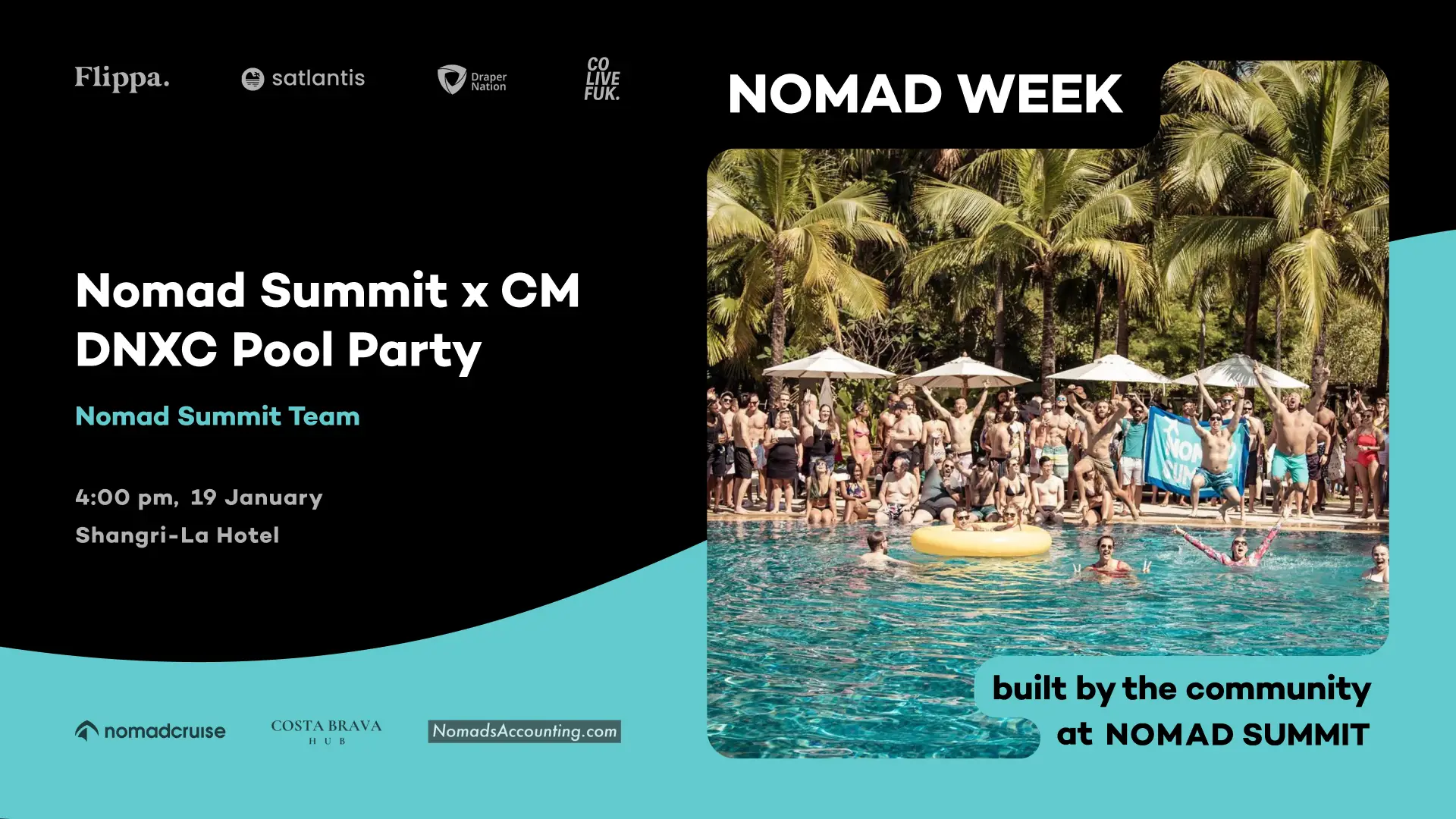 Nomad Summit x CM DNXC Pool Party